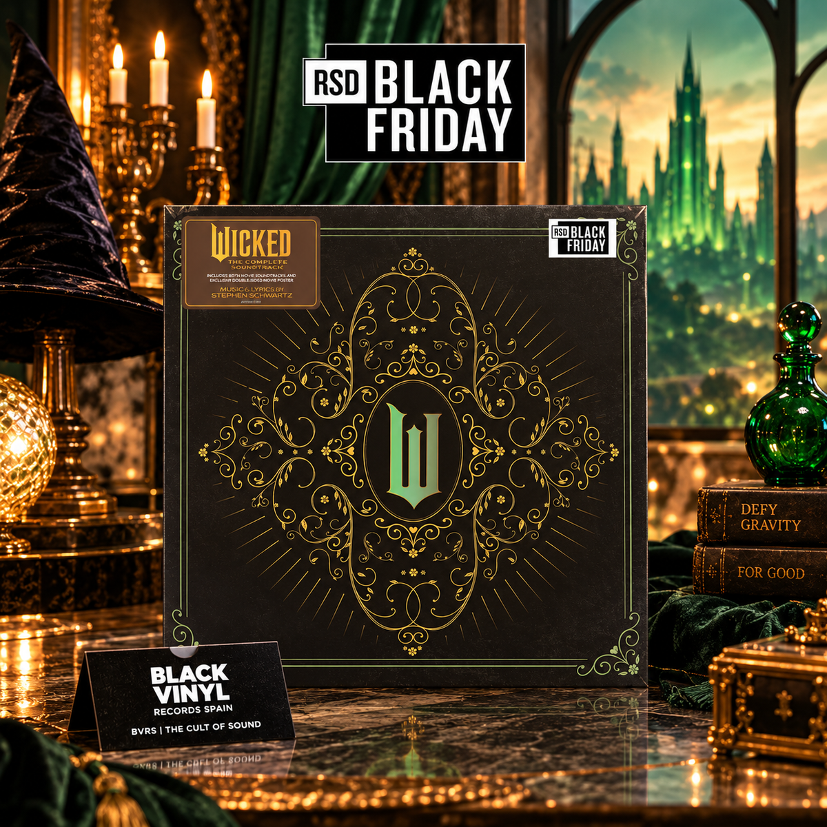 Various Artists - Wicked: The Complete Soundtrack - 4LP Slipcase RSD Black Friday 2026 Edition
