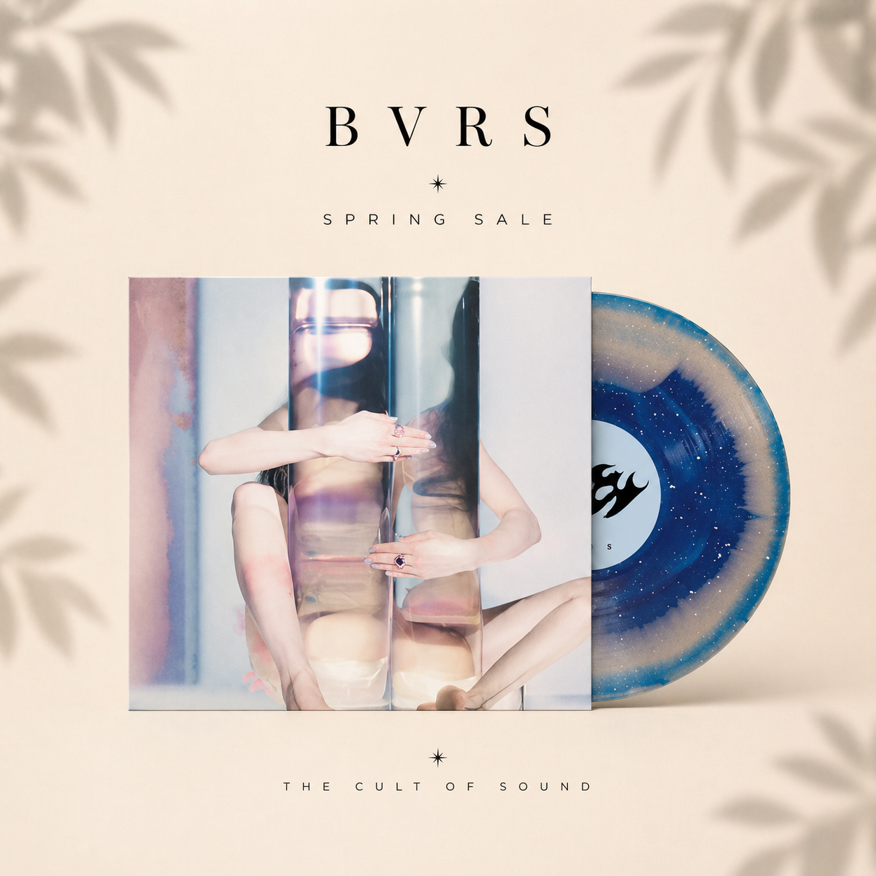 Poppy - 'Empty Hands' Vinyl (Blue + Silver Side A/B w/ Glitter) USA - Black Vinyl Records Spain