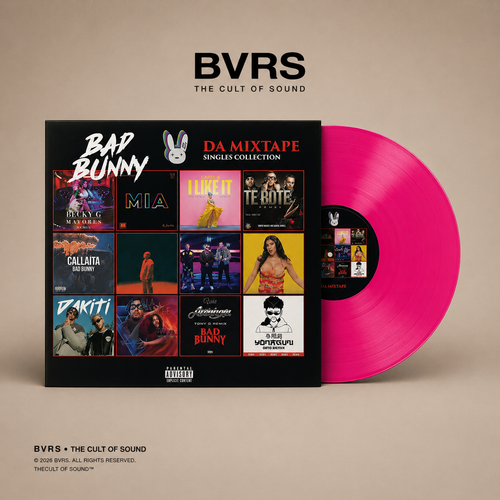 Bad Bunny - Da Mixtape (Singles Collection) NO OFICIAL USA - Black Vinyl Records Spain