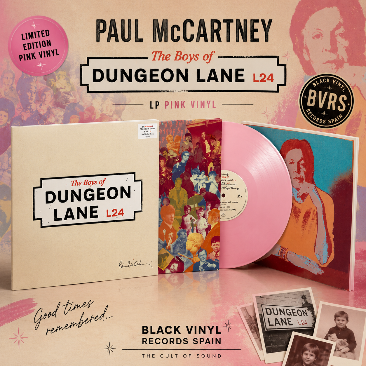 Paul McCartney – The Boys of Dungeon Lane (LP Pink Vinyl)