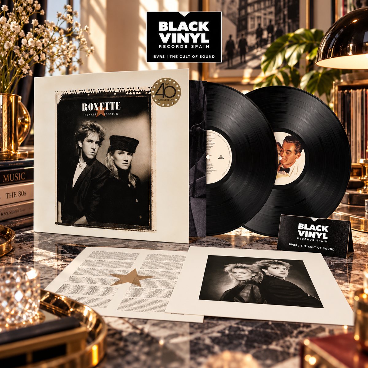 Roxette - Pearls Of Passion (40th Anniversary) - Black Vinyl 2LP Gatefold Edition