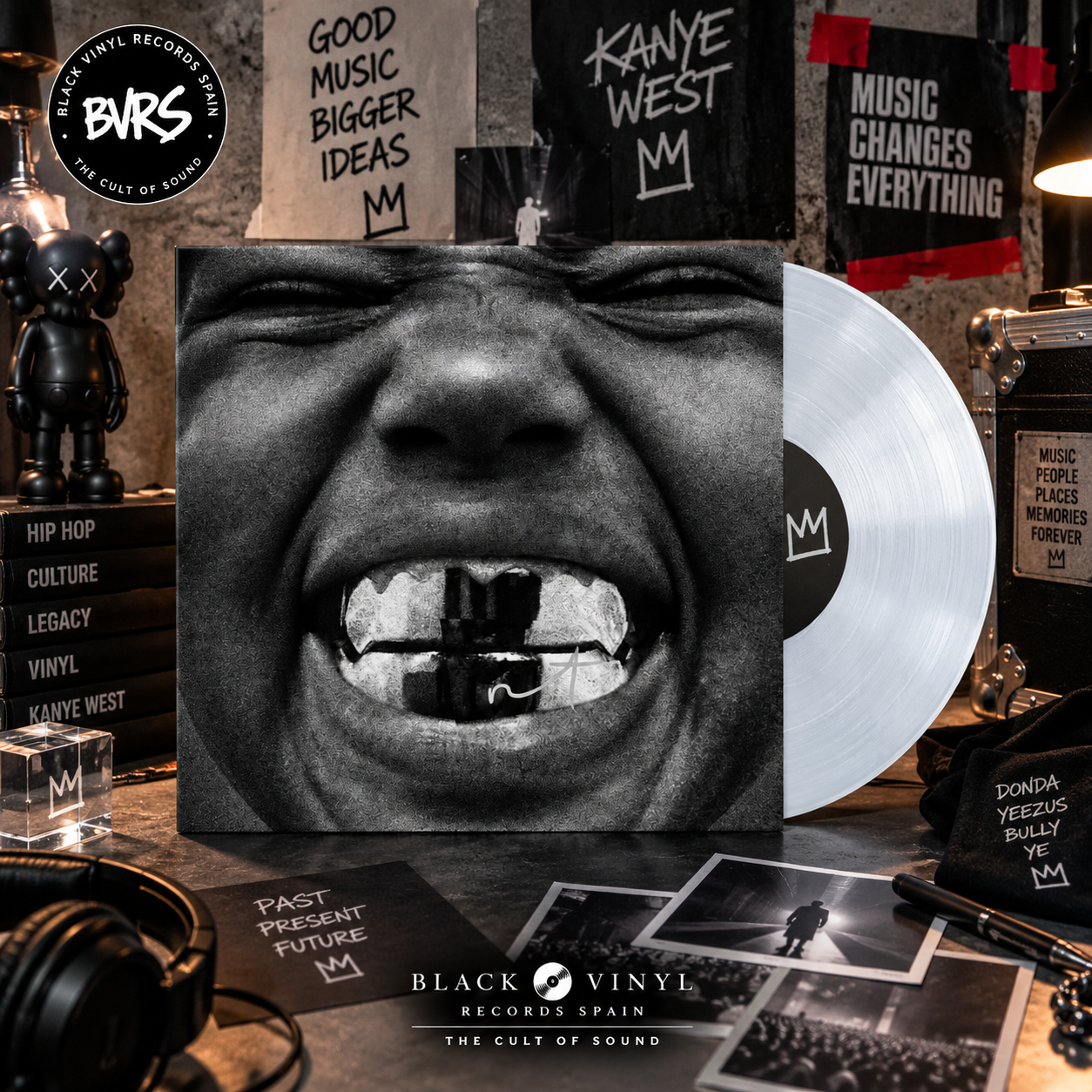 YE (Kanye West) – BULLY LP · Clear Vinyl ·