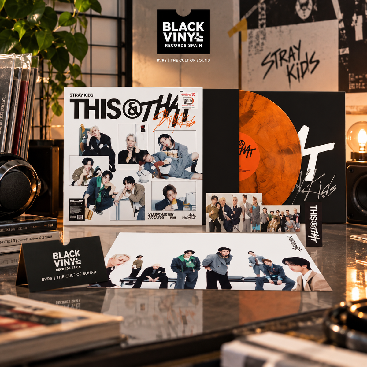Stray Kids - THIS & THAT (Target Exclusive Orange Marble Vinyl)