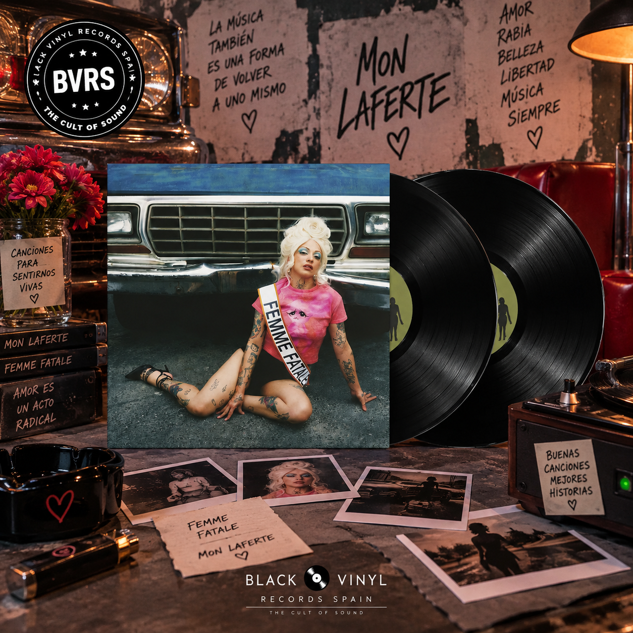 Mon Laferte – Femme Fatale (2LP) [Black Vinyl · Gatefold · USA]