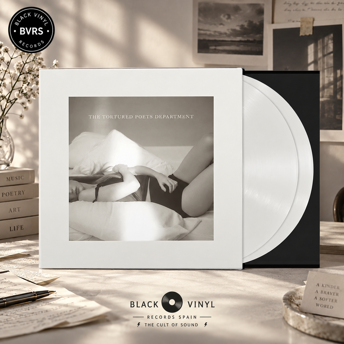 TAYLOR SWIFT – THE TORTURED POETS DEPARTMENT  Ghosted White Vinyl · 2LP · The Manuscript Edition