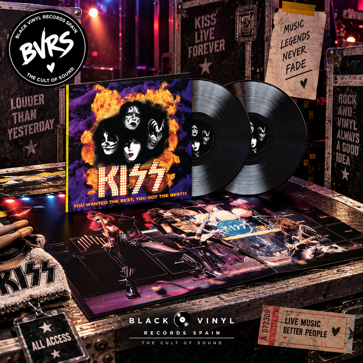 Kiss - You Wanted The Best, You Got The Best!! (30th Anniversary) | 2LP 180g Gatefold