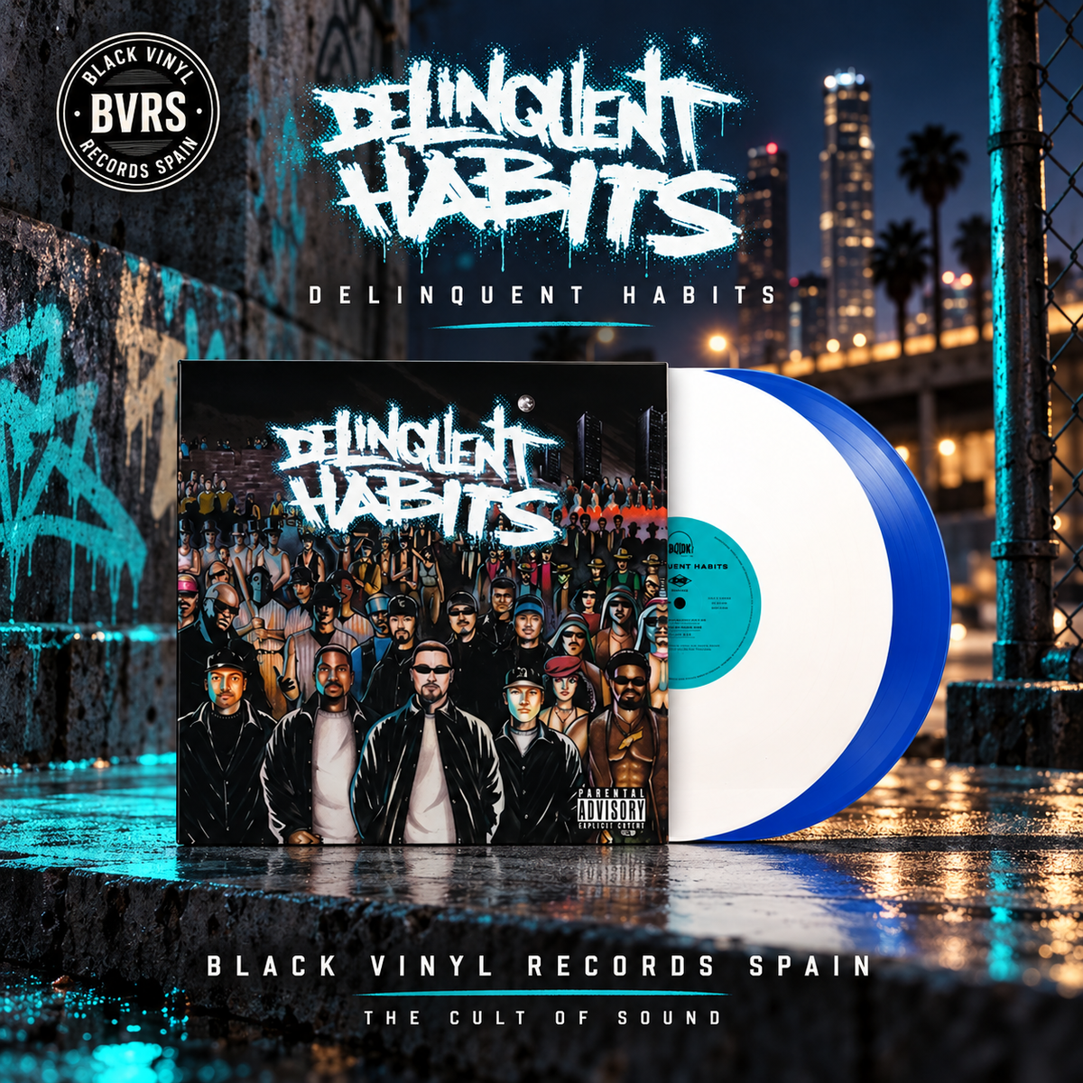 Delinquent Habits - Delinquent Habits - 30th Anniversary Limited Numbered Edition (LP1: Blue Vinyl / LP2: White Vinyl)