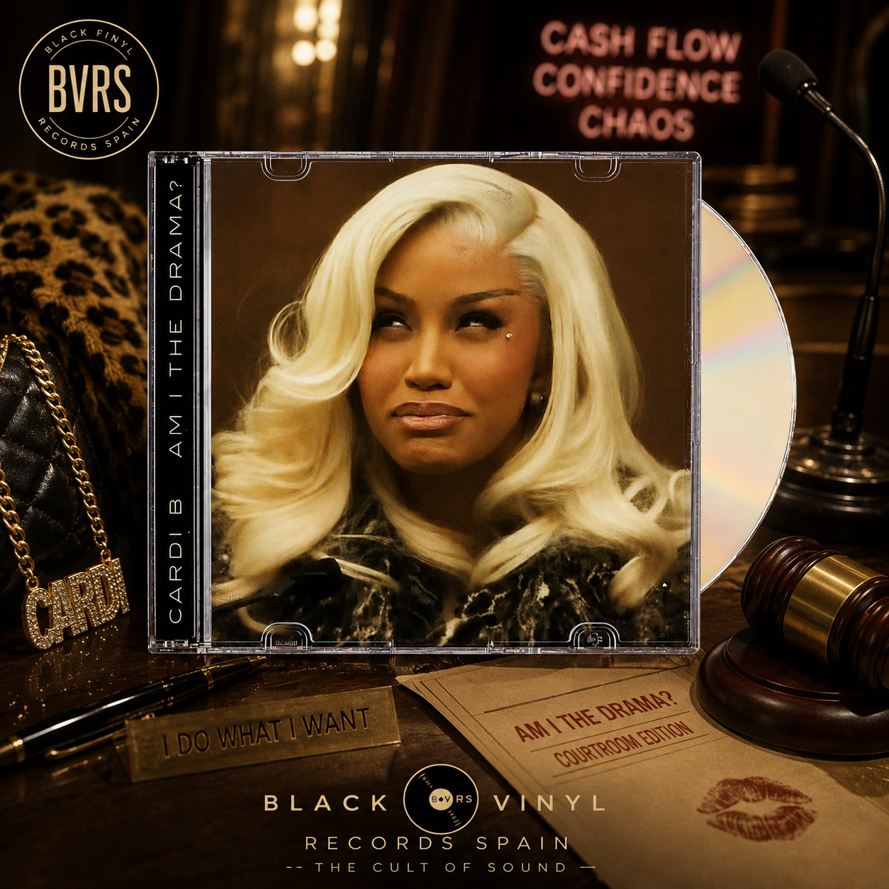 CARDI B - AM I THE DRAMA? Courtroom Edition 3 (CD USA IMPORT)