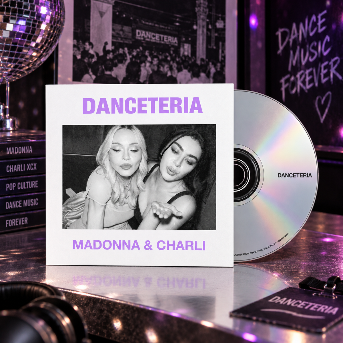 Madonna & Charli XCX - Danceteria - Intl CD Edition