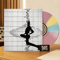 BVRS con vinilo multicolor en un estudio de sonido cálido