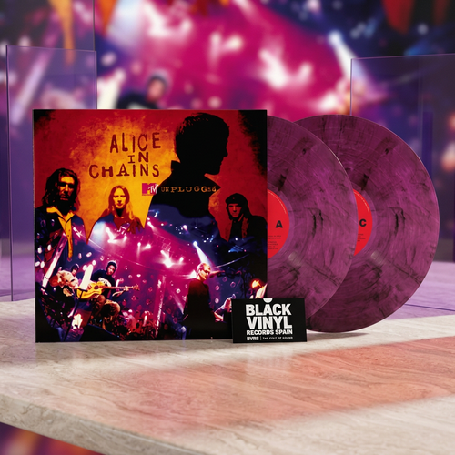 BVRS de Alice In Chains MTV Unplugged con dos vinilos violetas