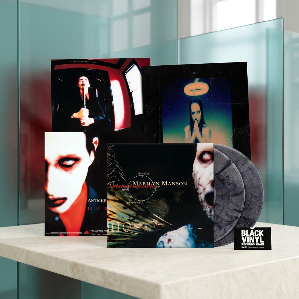 BVRS de Antichrist Superstar con vinilos transparentes con humo negro