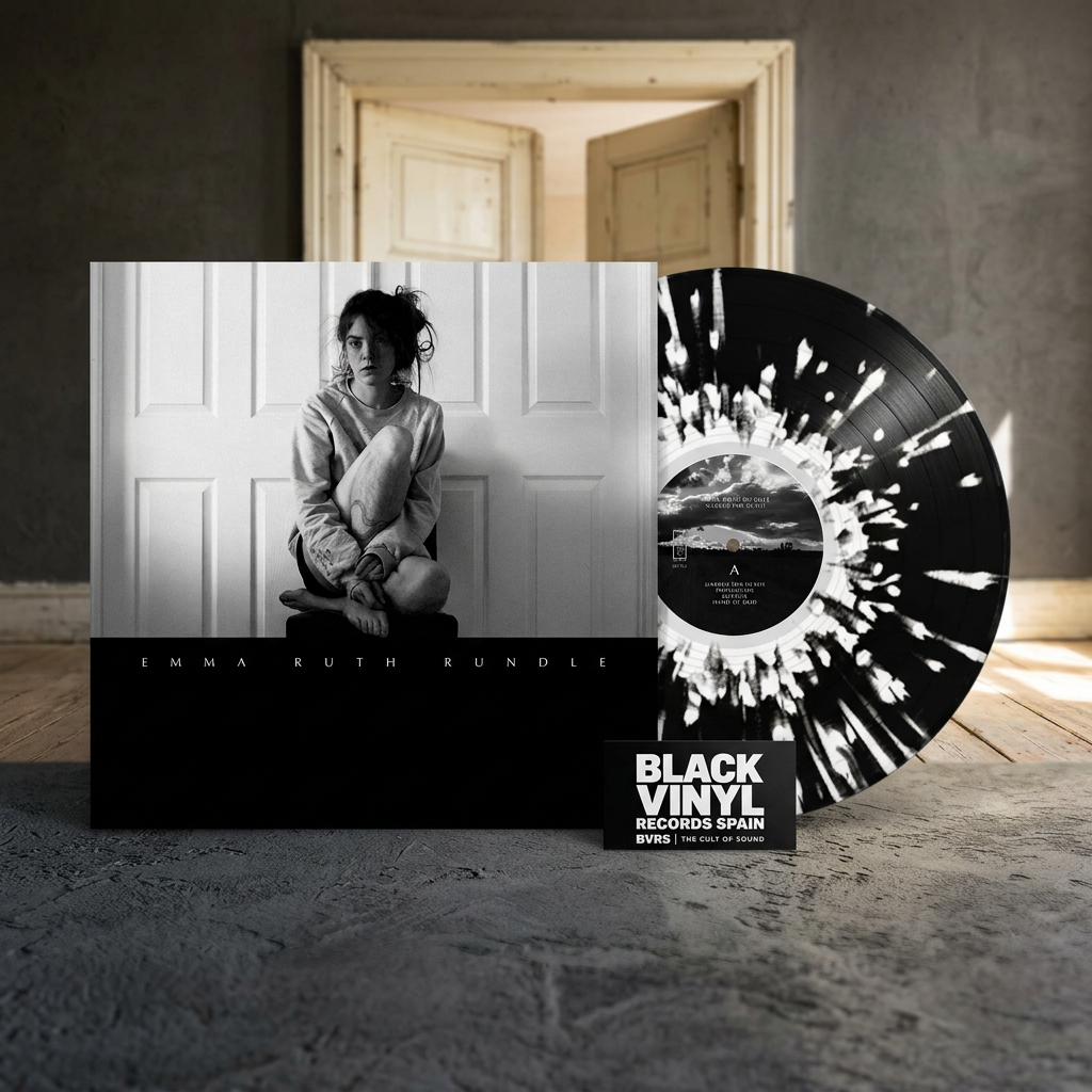 BVRS de Emma Ruth Rundle con vinilo negro y salpicaduras blancas