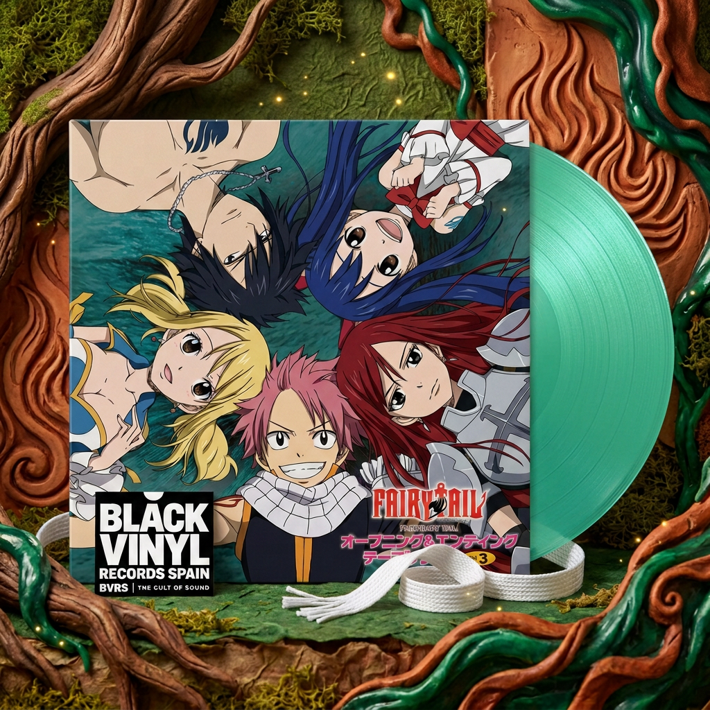 BVRS de Fairy Tail revisada para respetar el color original del vinilo
