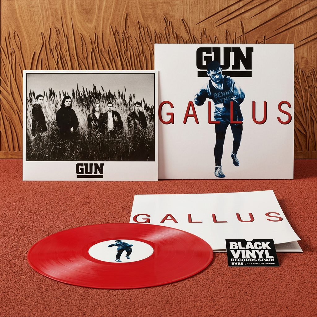 BVRS de Gun, Gallus, en vinilo rojo