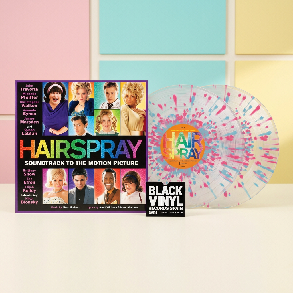BVRS de Hairspray con dos vinilos splatter
