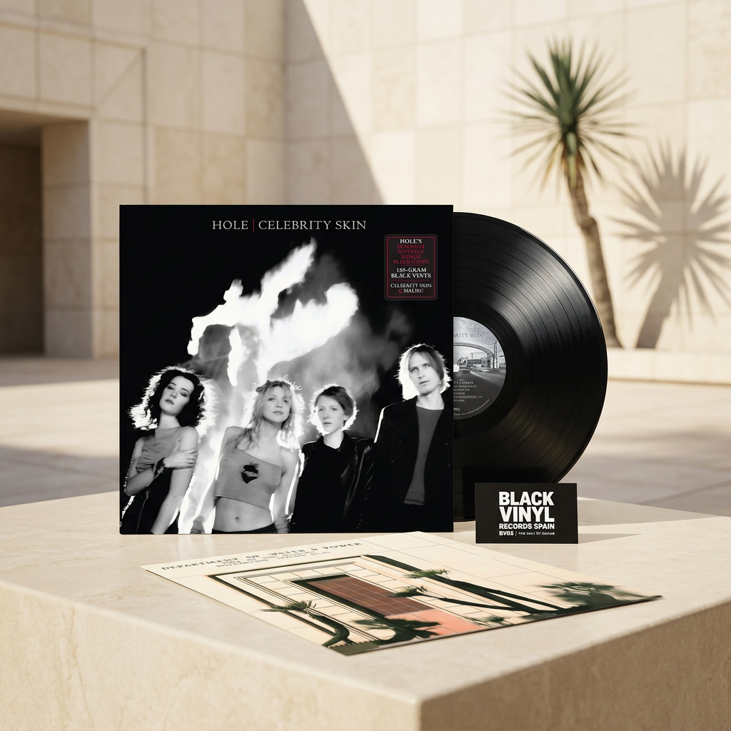 BVRS de Hole Celebrity Skin con vinilo negro e inserto
