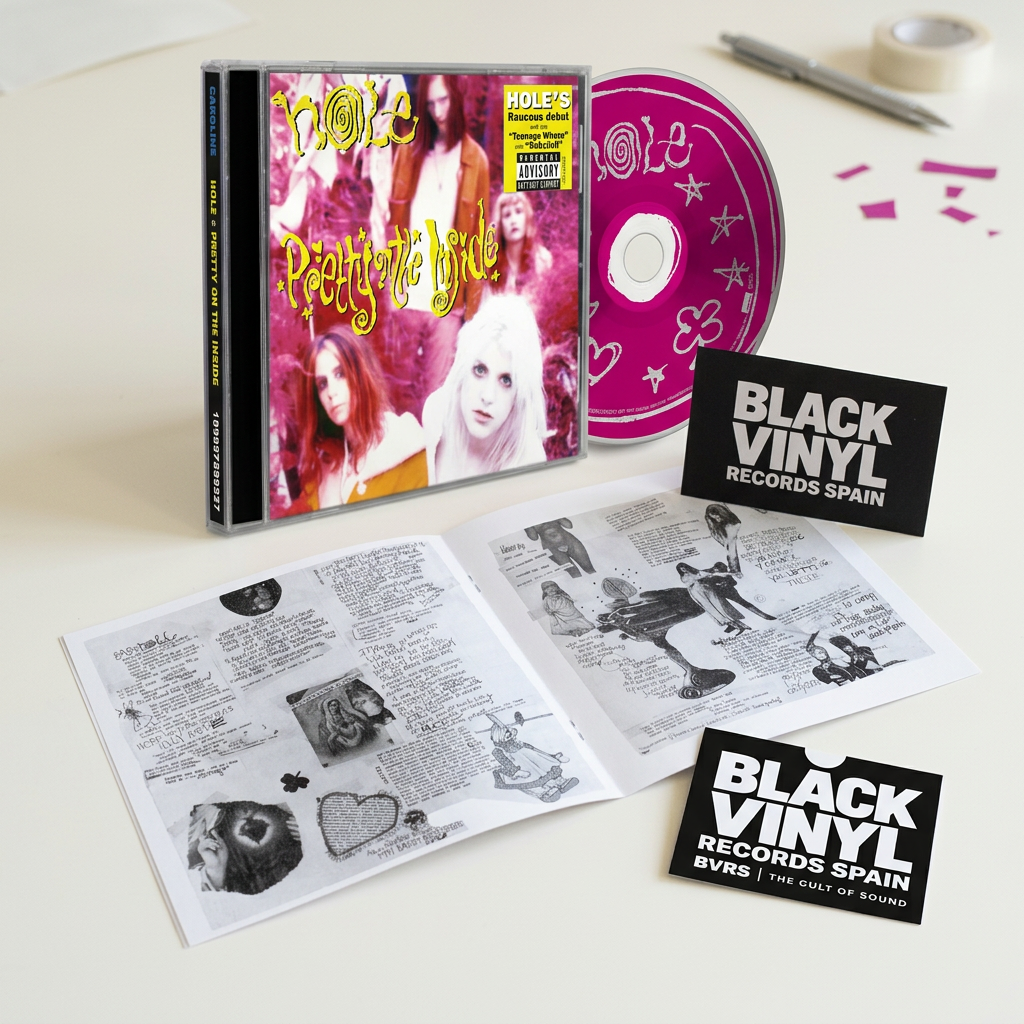 BVRS de Hole Pretty on the Inside en CD con libreto desplegado