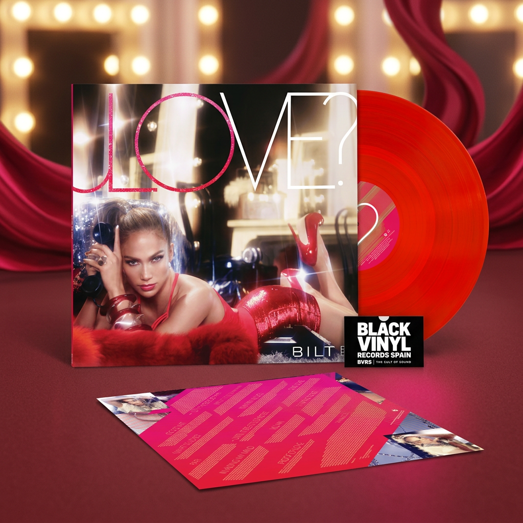 BVRS de Jennifer Lopez LOVE? en vinilo rojo cereza