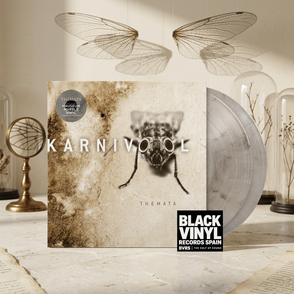 BVRS de Karnivool Themata en un gabinete de entomología luminoso
