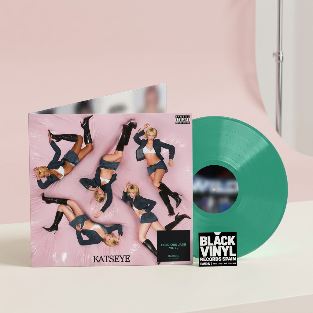 BVRS de KATSEYE Wild con vinilo verde