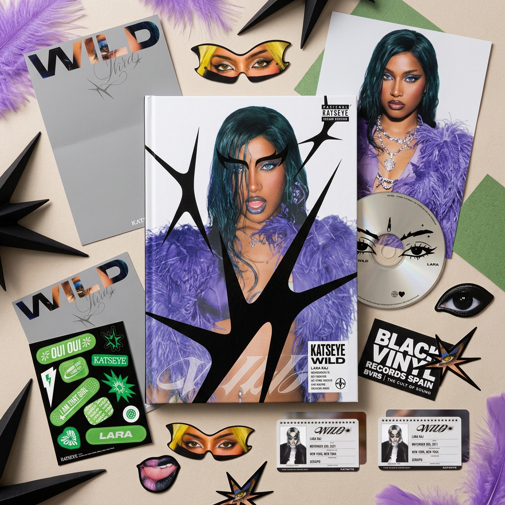 BVRS de KATSEYE Wild, edición Lara en CD
