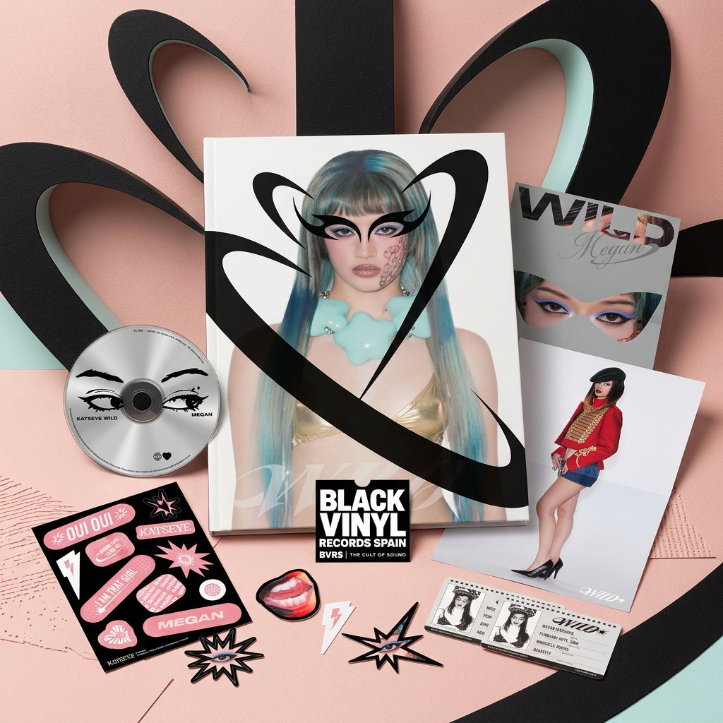 BVRS de KATSEYE Wild, edición Megan en CD