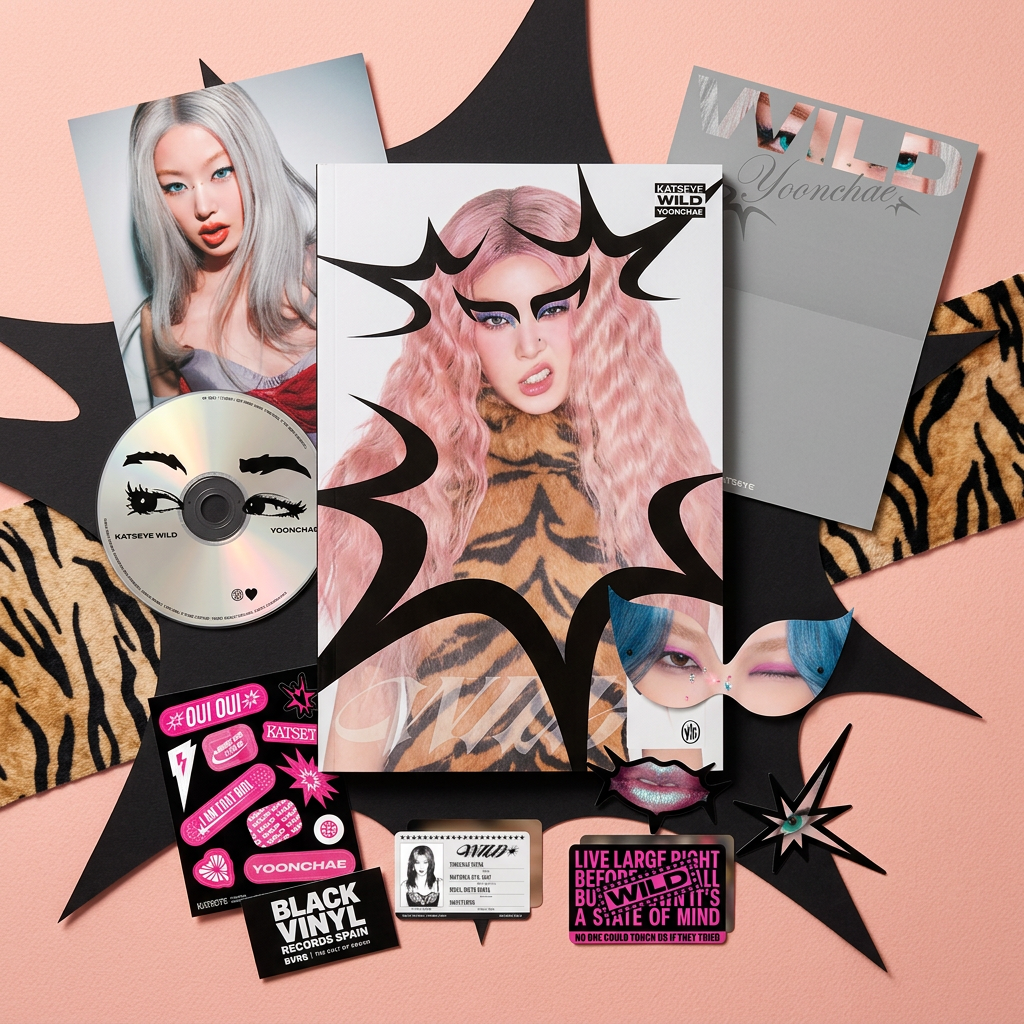BVRS de KATSEYE Wild, edición Yoonchae en CD