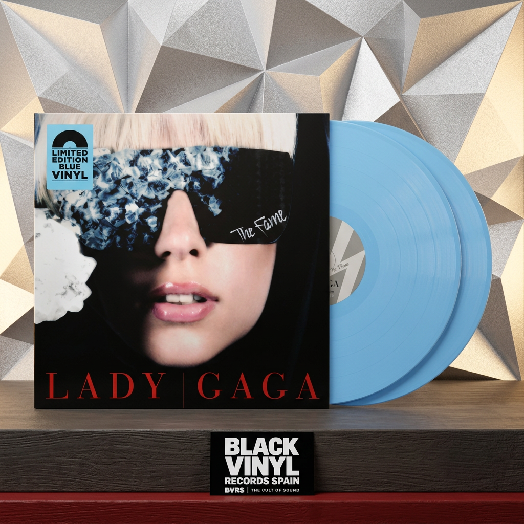 BVRS de Lady Gaga, The Fame, con dos vinilos azul claro