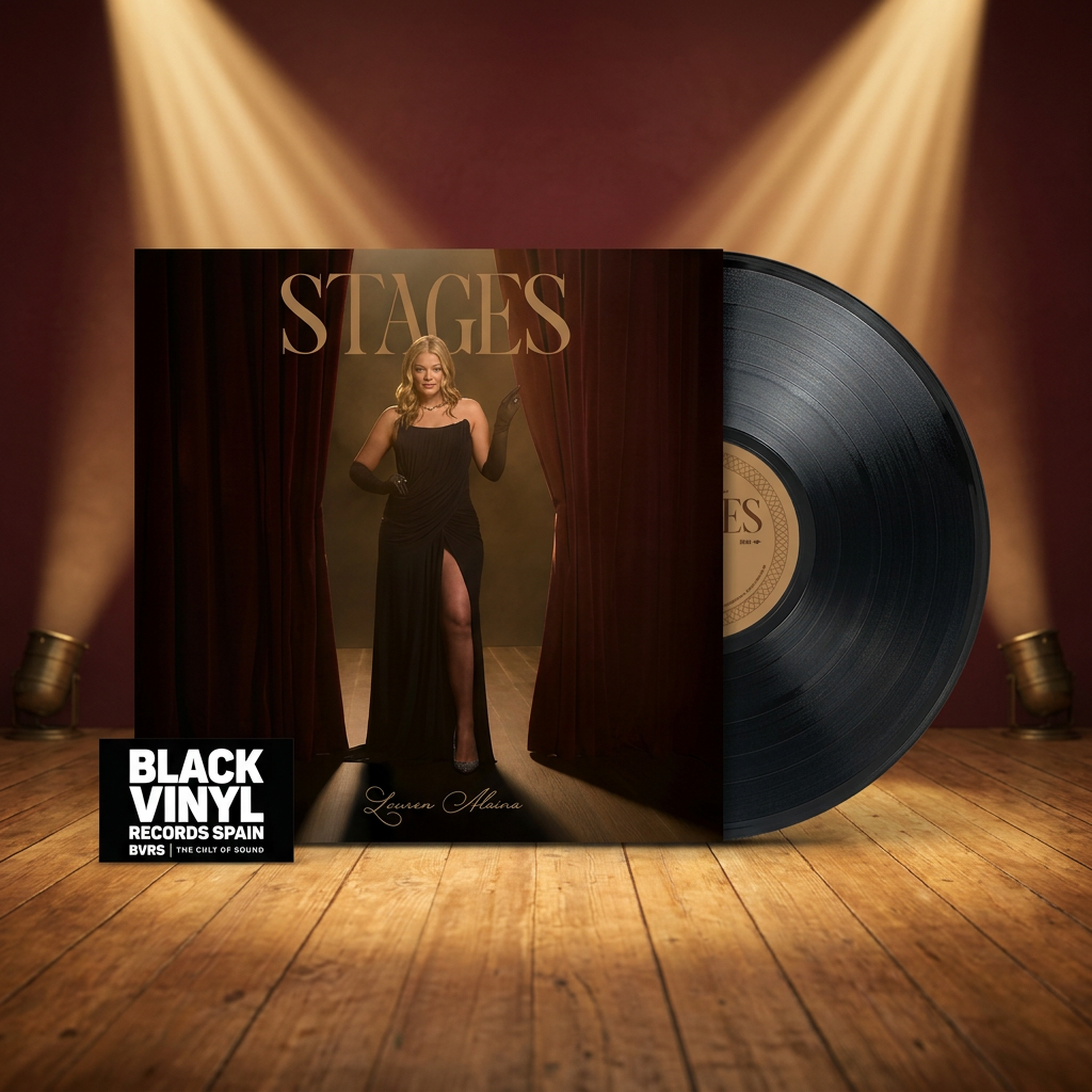 BVRS de Lauren Alaina - Stages, composición centrada con ambiente de escenario