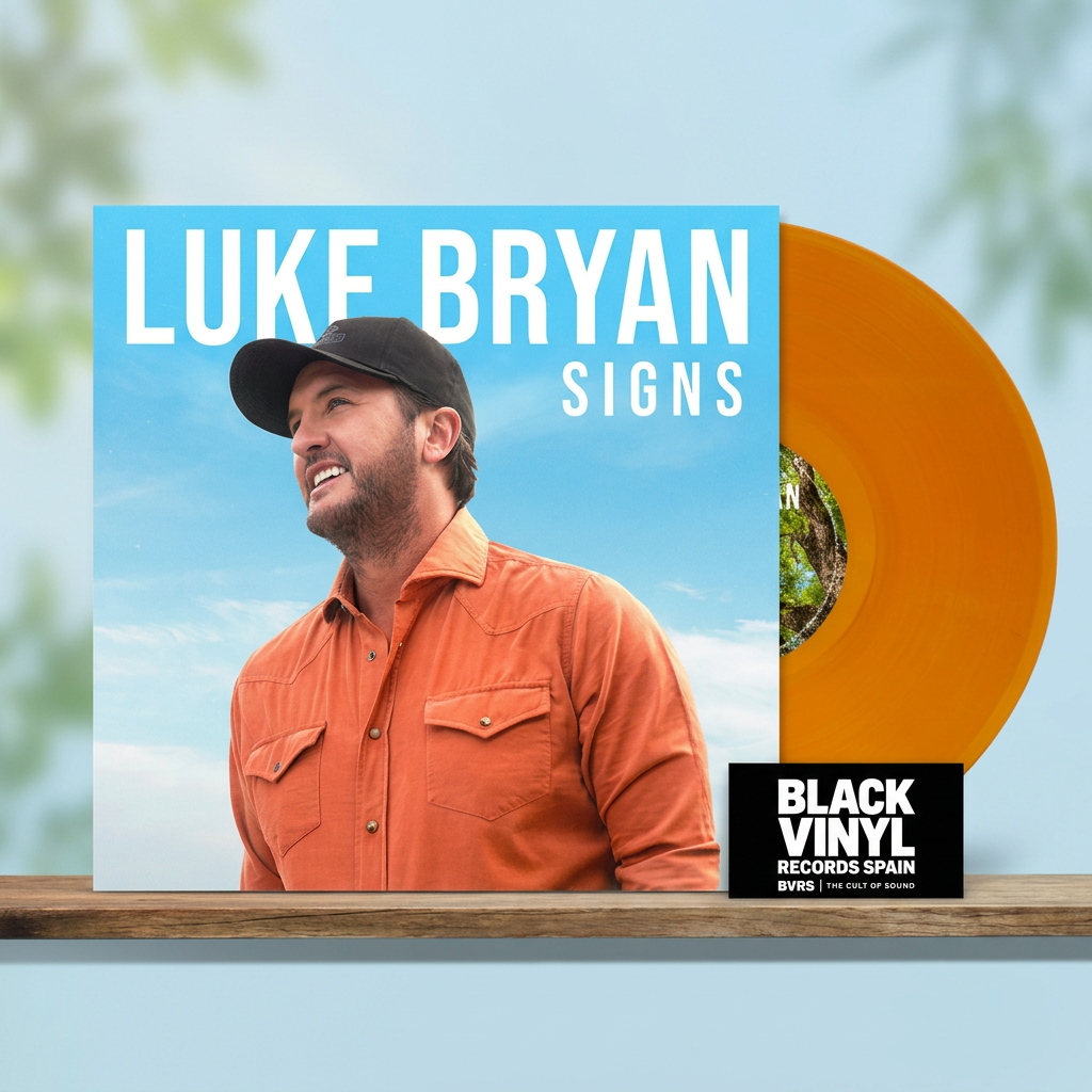 BVRS de Luke Bryan - Signs, con vinilo naranja