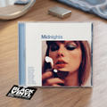 BVRS de Midnights en CD con escena de tocador vintage