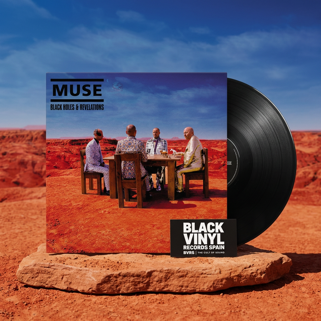 BVRS de Muse Black Holes & Revelations inspirada en el desierto de la portada