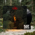 BVRS de Old Flames en vinilo negro con bosque luminoso, musgo y reflejos ámbar