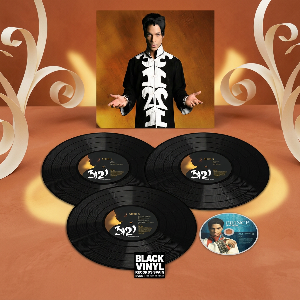 BVRS de Prince - 3121, con tres vinilos y un CD