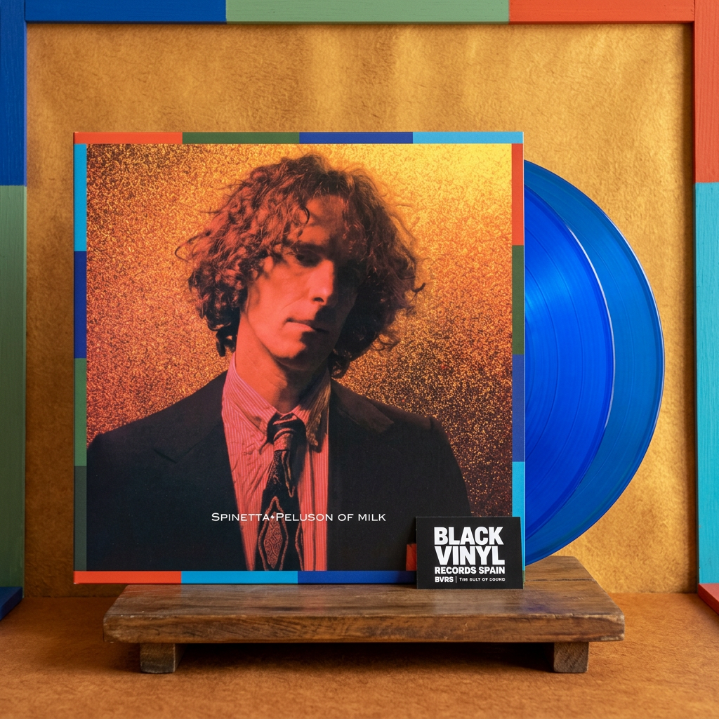 BVRS de Spinetta, Pelusón of Milk, con dos vinilos azules