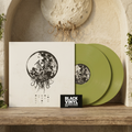 BVRS de Take Me Back to Eden con dos vinilos verde oliva y escenario lunar