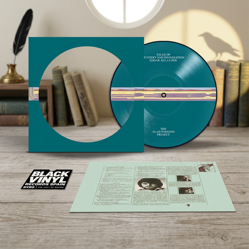 BVRS de The Alan Parsons Project en un gabinete literario inspirado en Edgar Allan Poe