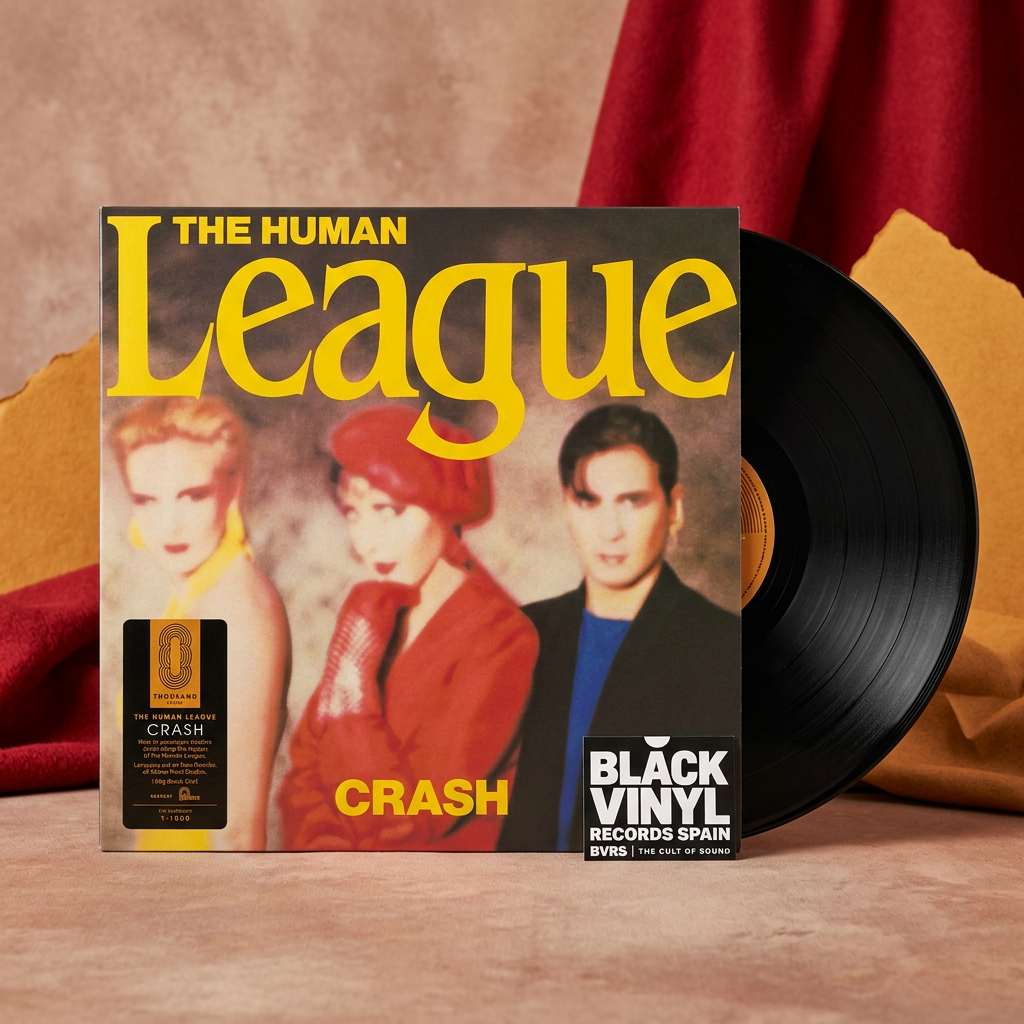 BVRS de The Human League - Crash en vinilo negro
