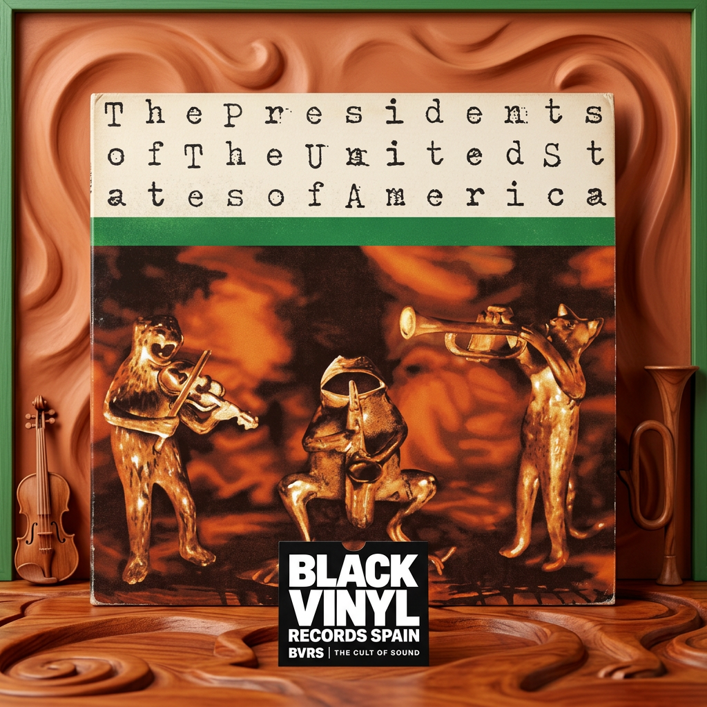 BVRS de The Presidents of the United States of America inspirada en los animales músicos y las texturas cobrizas