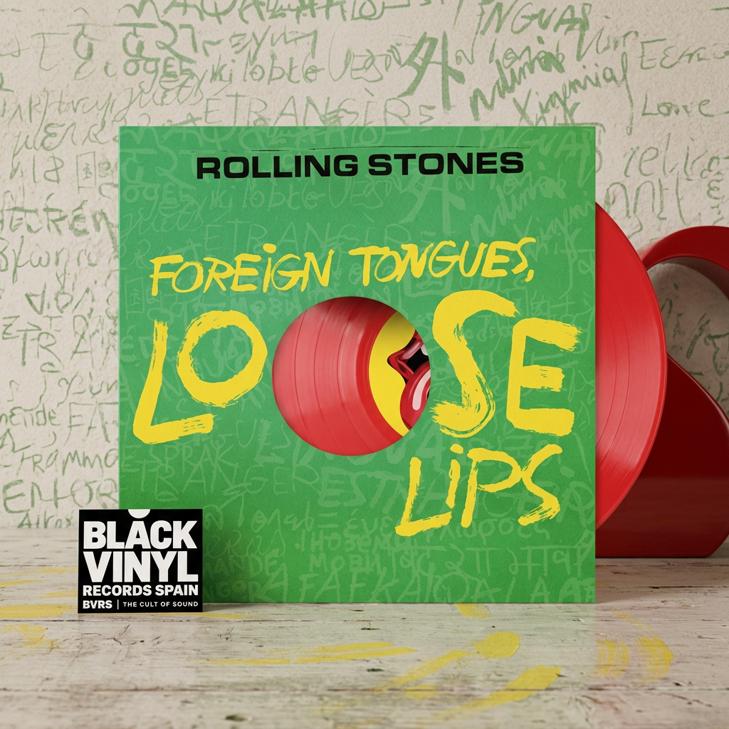 BVRS de The Rolling Stones - Foreign Tongues, Loose Lips, vinilo rojo