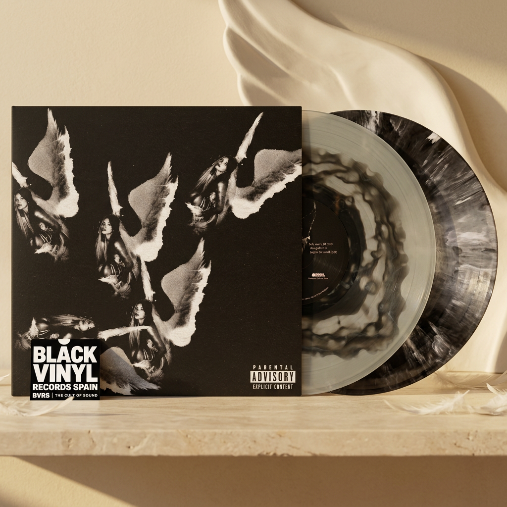 BVRS del pack de dos vinilos inspirado en las alas de la portada