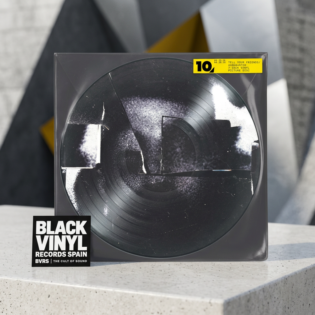 BVRS del picture disc con pegatina amarilla