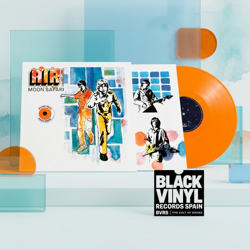 BVRS inspirada en Air — Moon Safari, vinilo naranja
