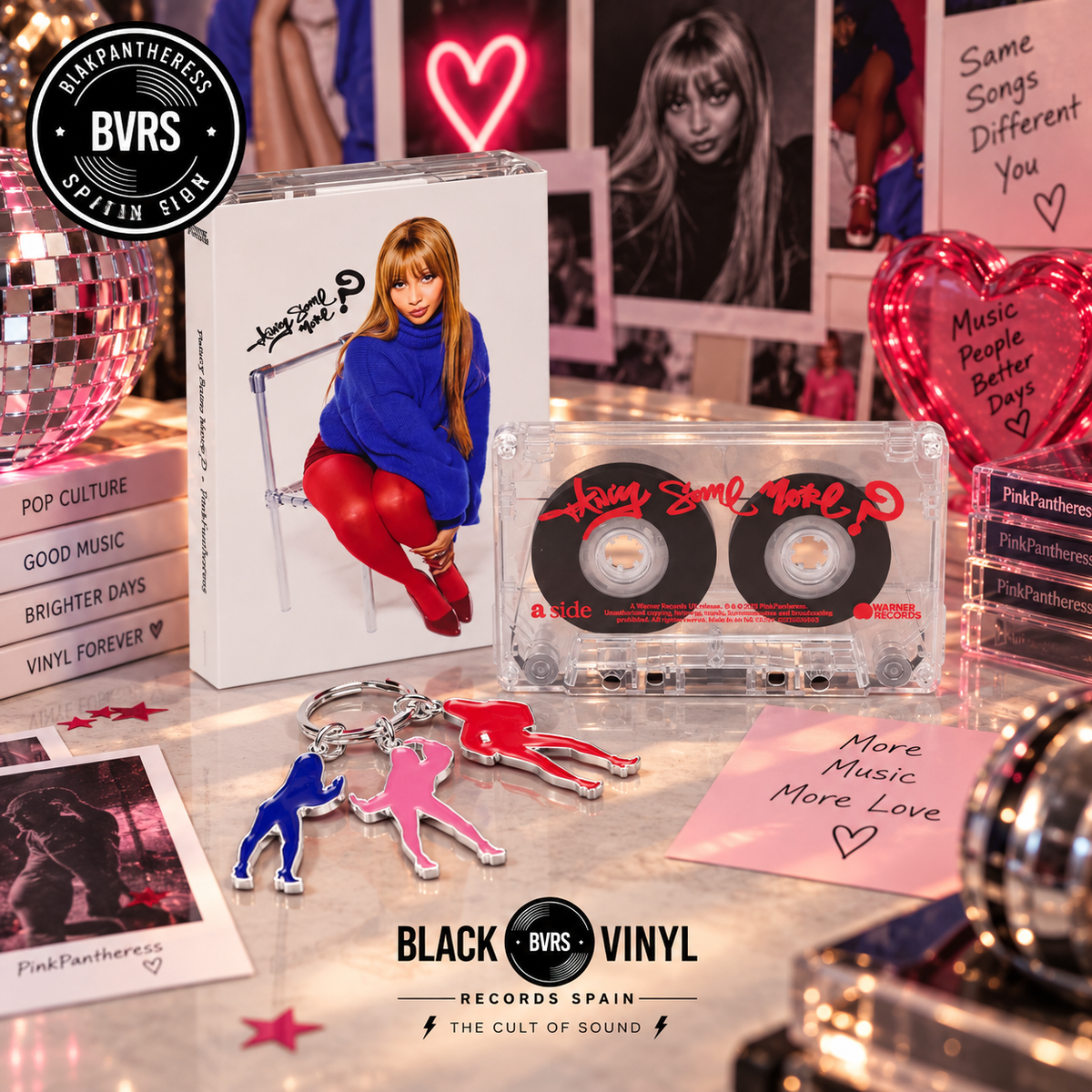 PinkPantheress – Fancy Some More? (Cassette + Keyring Bundle) [UK Exclusive]
