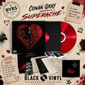 Conan Gray - Superache (Red Vinyl Signed) Vinyl Bundle