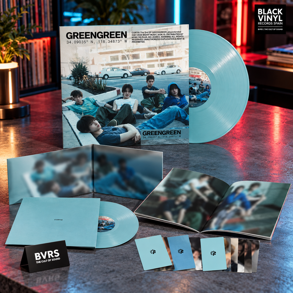 CORTIS - Greengreen_playextended - Vinyl STREET ver.