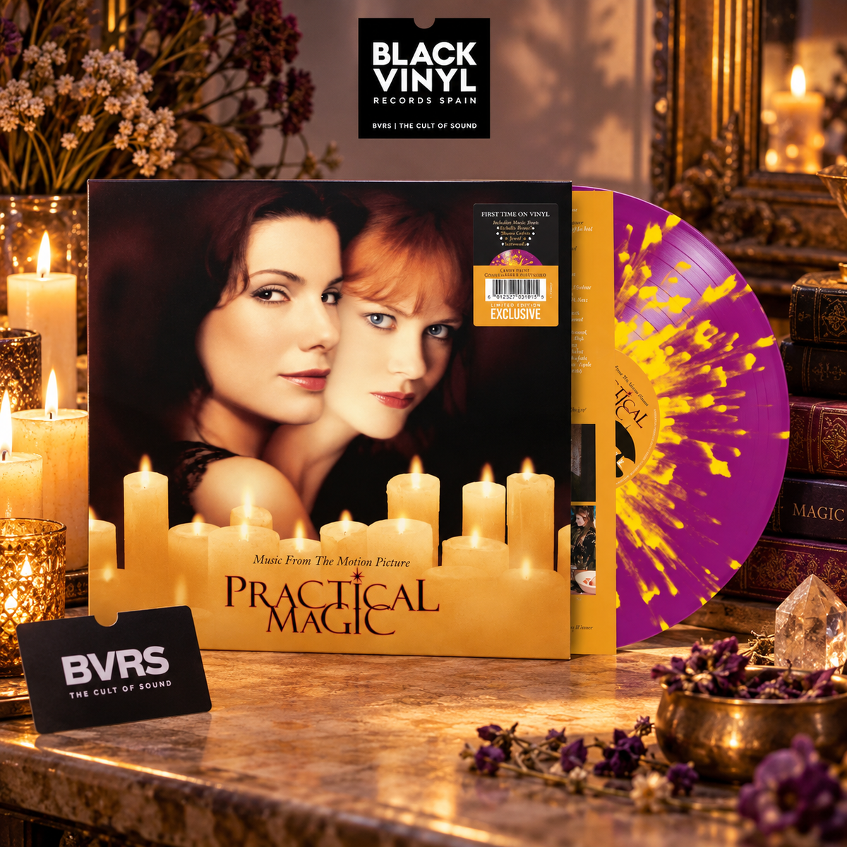 Practical Magic Soundtrack - Music From The Motion Picture - Candle Splatter Vinyl LP US IMPORT