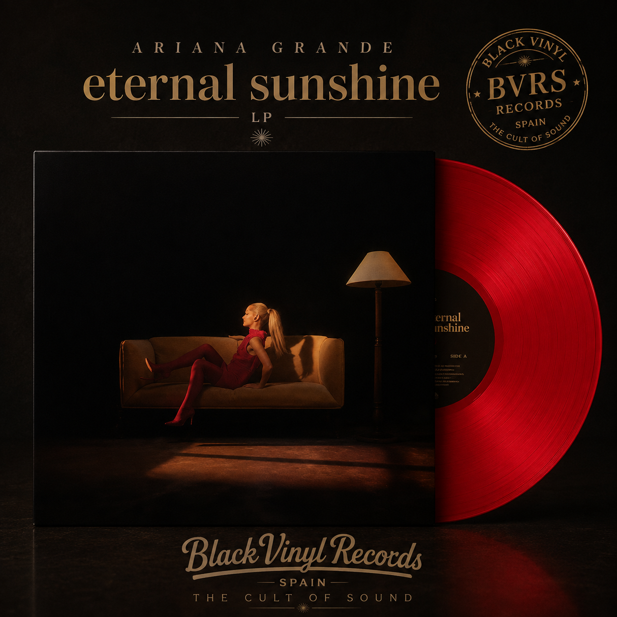 Ariana Grande – Eternal Sunshine | Vinilo LP Rojo (Alternate Cover Edition)