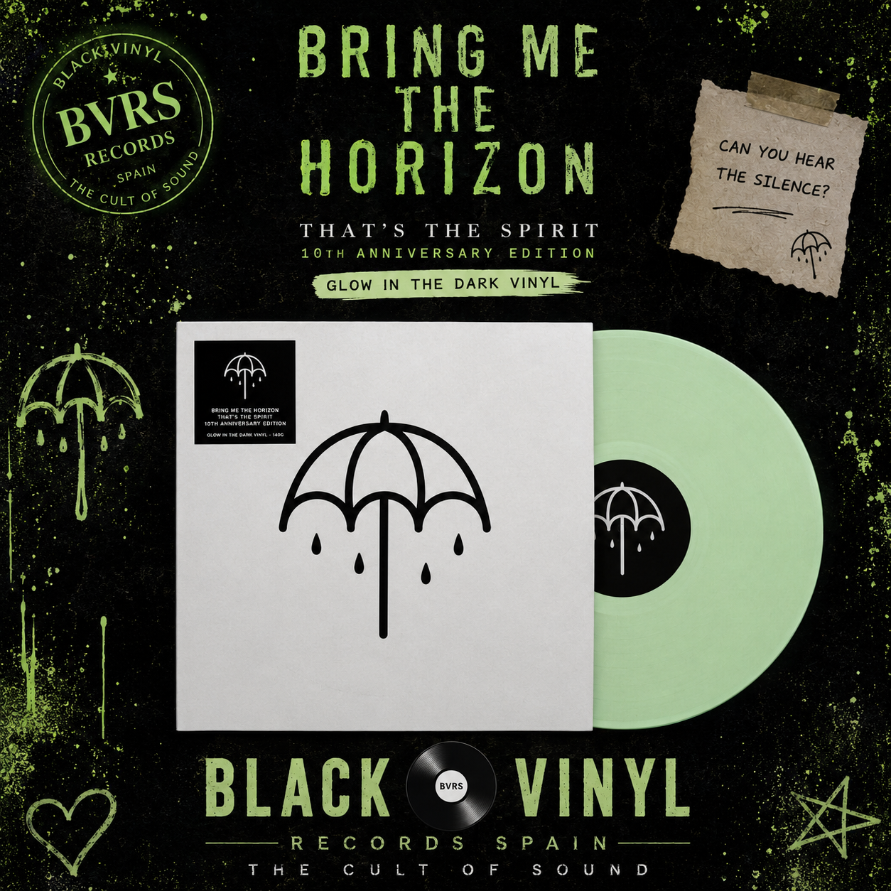 Bring Me The Horizon ‎– That's The Spirit Glow In The Dark, 10th Anniversary
